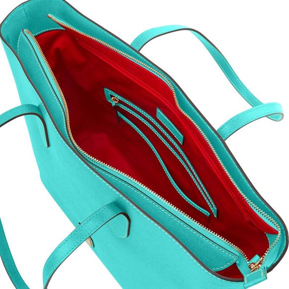 Dooney & Bourke Saffiano Large Tote - Mint - Picture 3 of 4